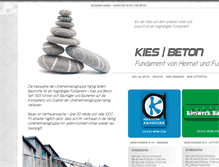 Tablet Screenshot of kies-werk.com